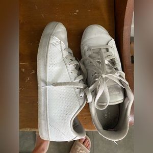 Adidas white sneakers